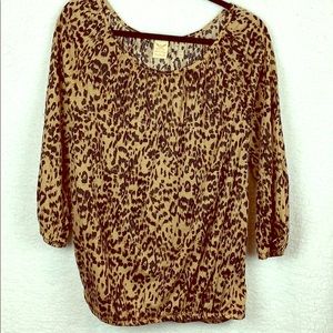 Leopard print women’s Blouse